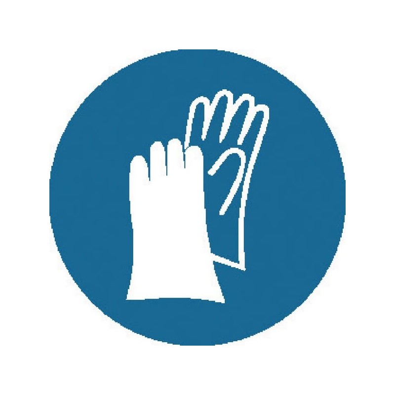 Aufkleber Handschutz - WB250110 Aufkleber Handschutz - WB250110