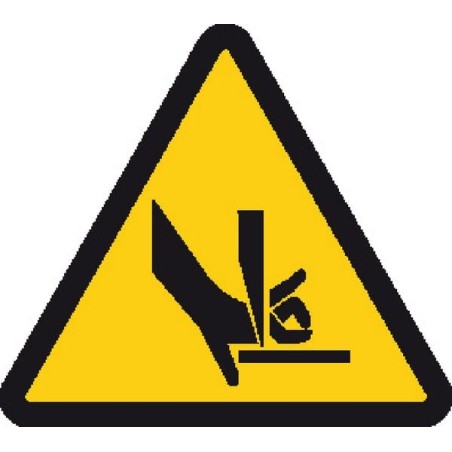 Sticker Warning 50mm Hand 7x - WB256679