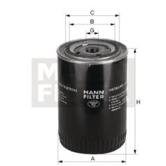 Ölfilter MH - W81180