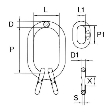 Master link 3.15t - WA182SAOF