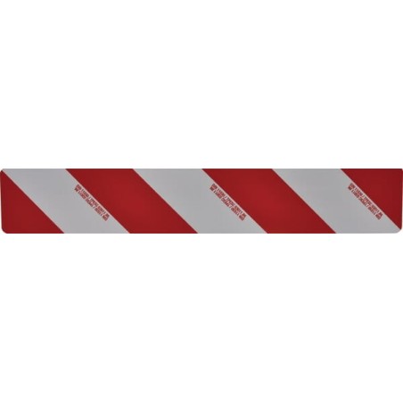Warning sign, both sides, 800x140x1 - WB50373