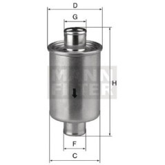 Hydraulikfilter - W74