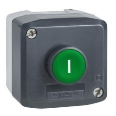Push button box, green, I - XALD102