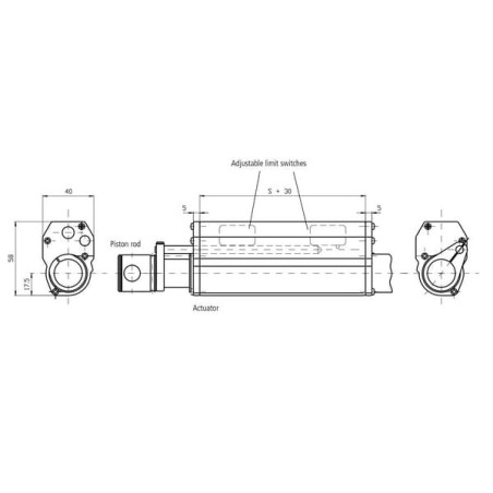 Łącznik krańcowy LS30 - XLS3020
