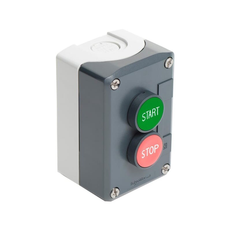 Push button box,2 Press button - XALD215
