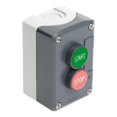 Push button box,2 Press button - XALD215