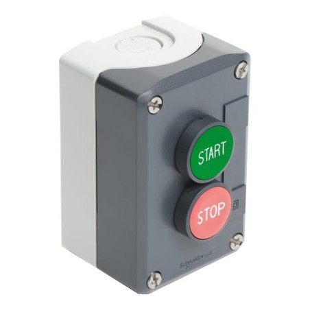 Push button box,2 Press button - XALD215