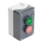Push button box,2 Press button - XALD215