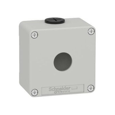 Push button box, metal 1 hole - XAPD1201