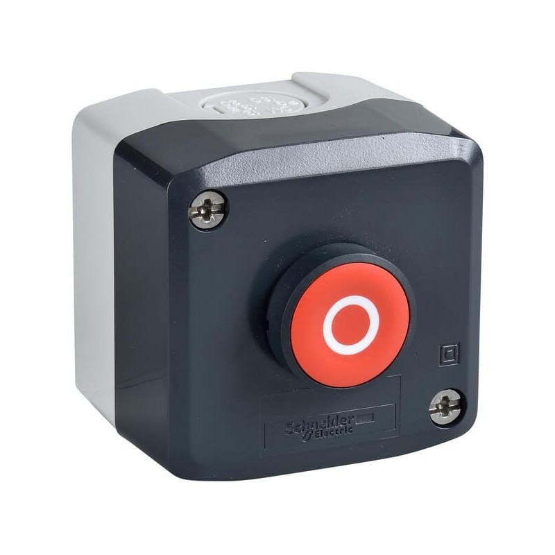 Push button box, red - XALD112 Push button box, red - XALD112
