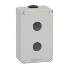 Push button box, metal 2 hole - XAPD2202