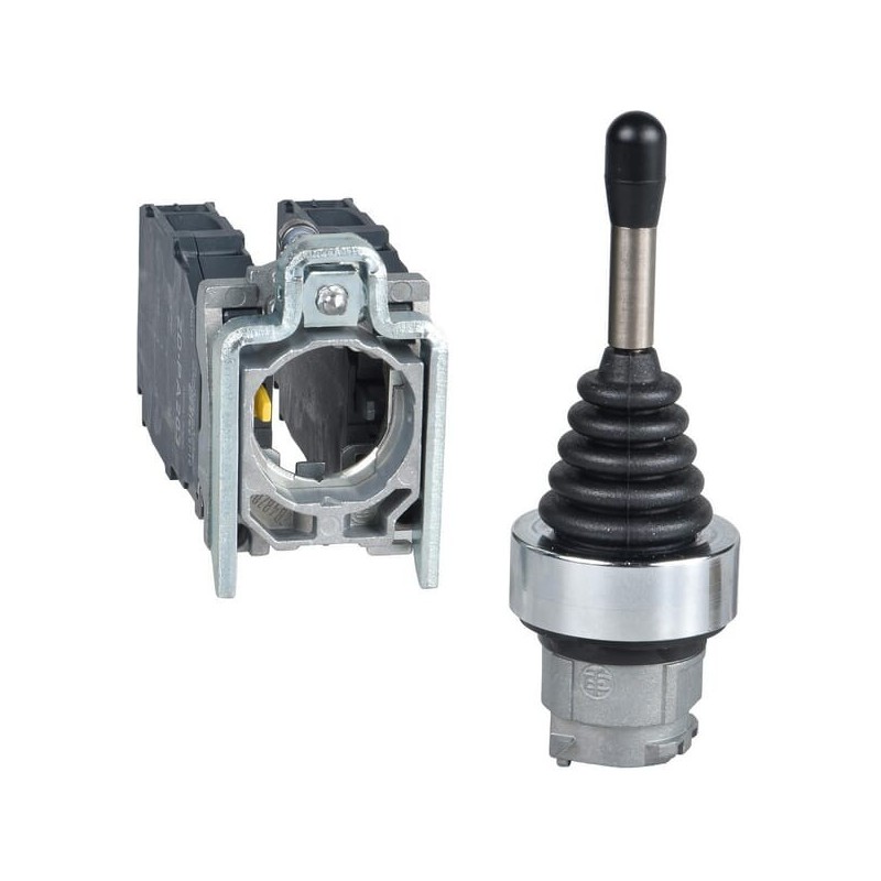 Joystick, 4 dir., w. stop - XD4PA14