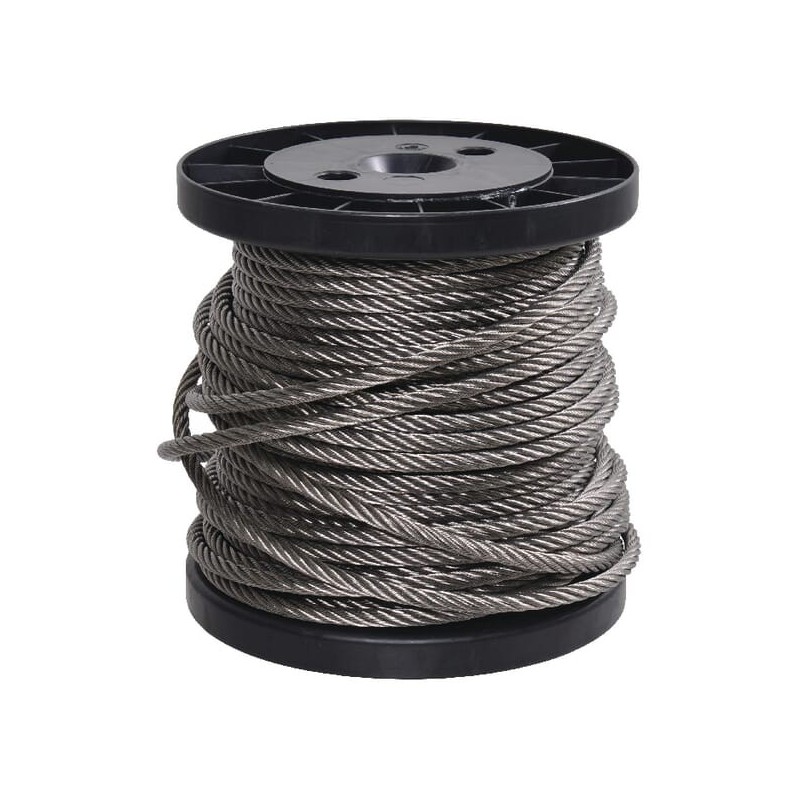 Drahtseil V4A 8mm 25 Meter - WR08025RVS Drahtseil V4A 8mm 25 Meter - WR08025RVS