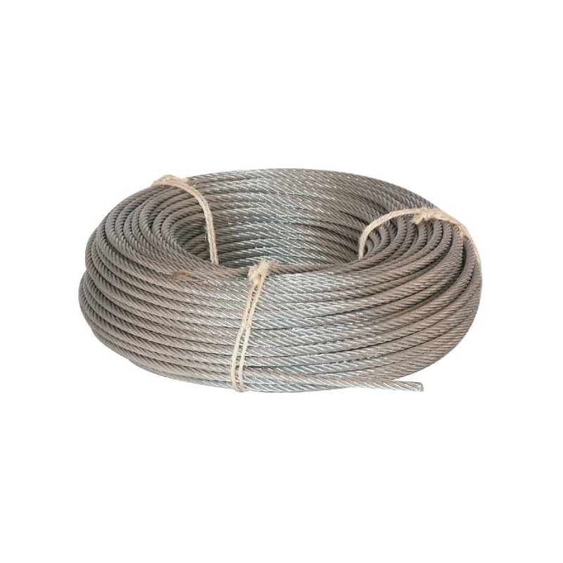 Wire rope galvanized 10 mm, 500m - WR10500