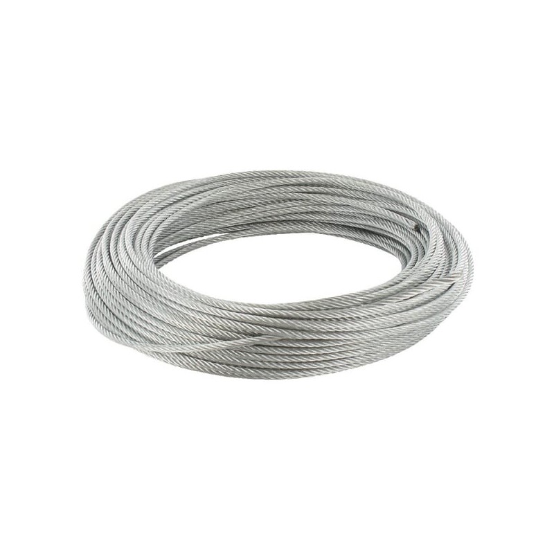 Wire rope galvanized 3 mm, 30m - WR03030L Wire rope galvanized 3 mm, 30m - WR03030L