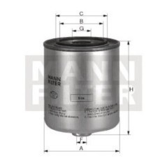WK8242 MANN-FILTER, Replacement filters 