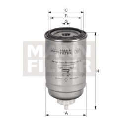 Fuel change filter - WK95019