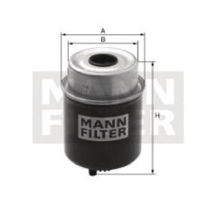 Fuel change filter - WK8155