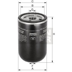 WK9165X MANN-FILTER, Replacement filters 