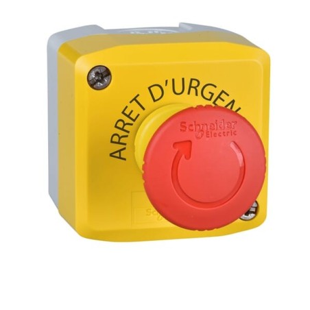 Emergency switch Push button box 1NO1NC - XALK178E