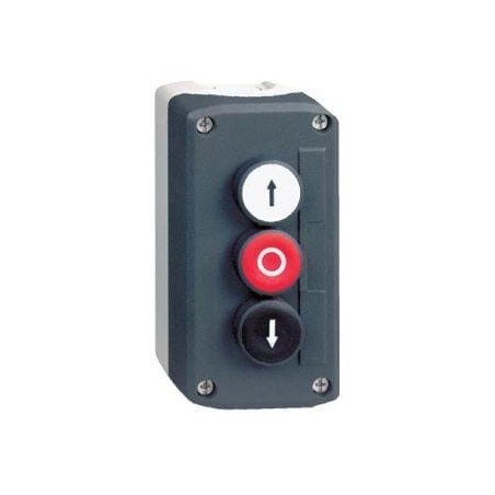 Button enclosure, 3 buttons - XALD324