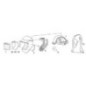Optional cape 10 pieces - WP160251 Optional cape 10 pieces - WP160251