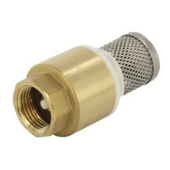 SaugkorbFußventil 1/2 Zoll V2A - WK51301L