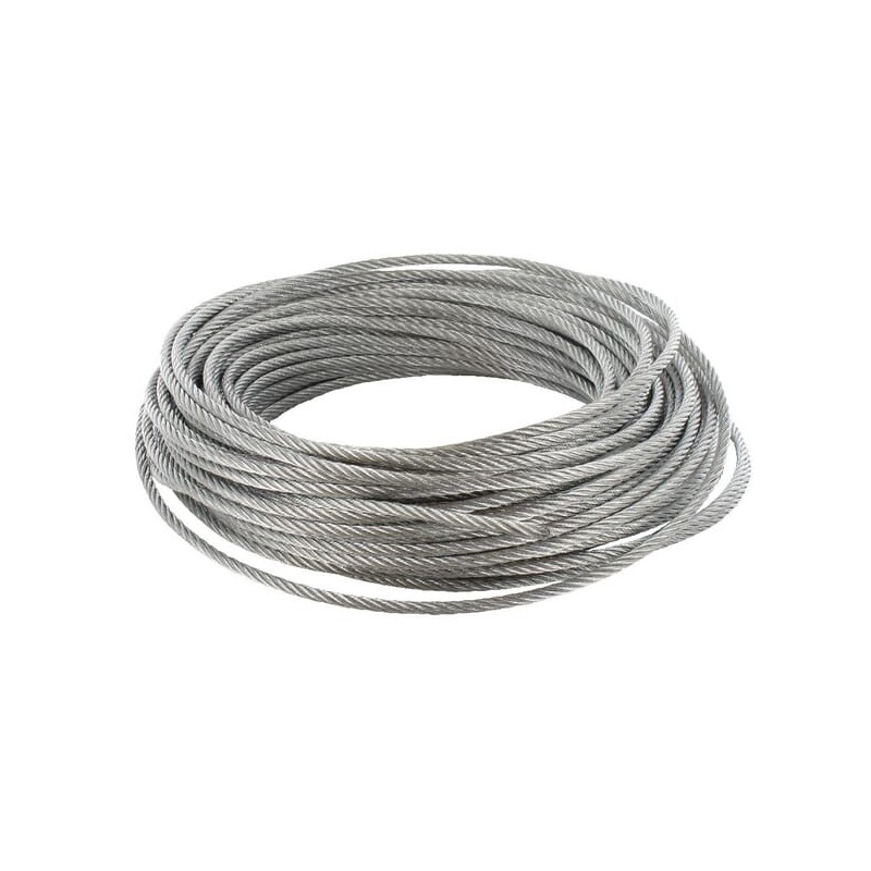 Wire rope galvanized 4 mm, 30m - WR04030L Wire rope galvanized 4 mm, 30m - WR04030L