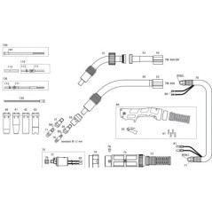 Switch red 2p standard - WP021016