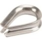 Seilkausche V4A 4mm - WT04RVS Seilkausche V4A 4mm - WT04RVS