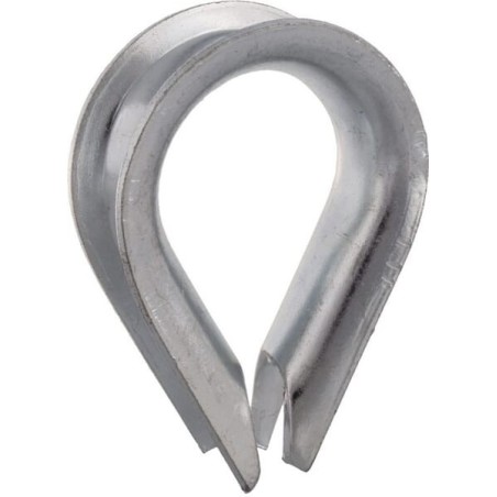 Kausza do liny ocynk, 12 mm - WT12