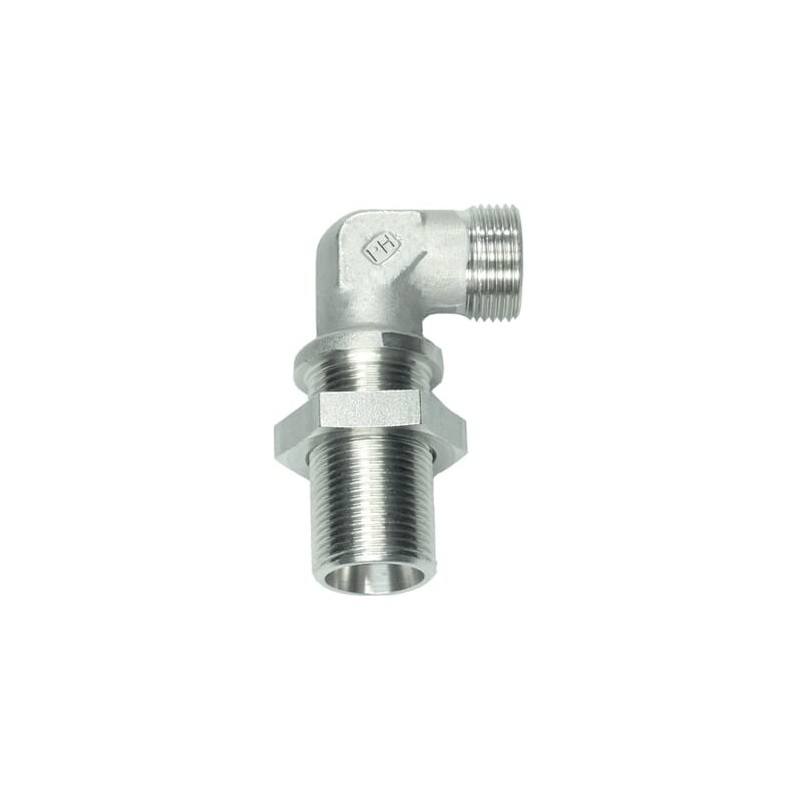 Bulkhead Elbow 10L SS - WSS10LSS