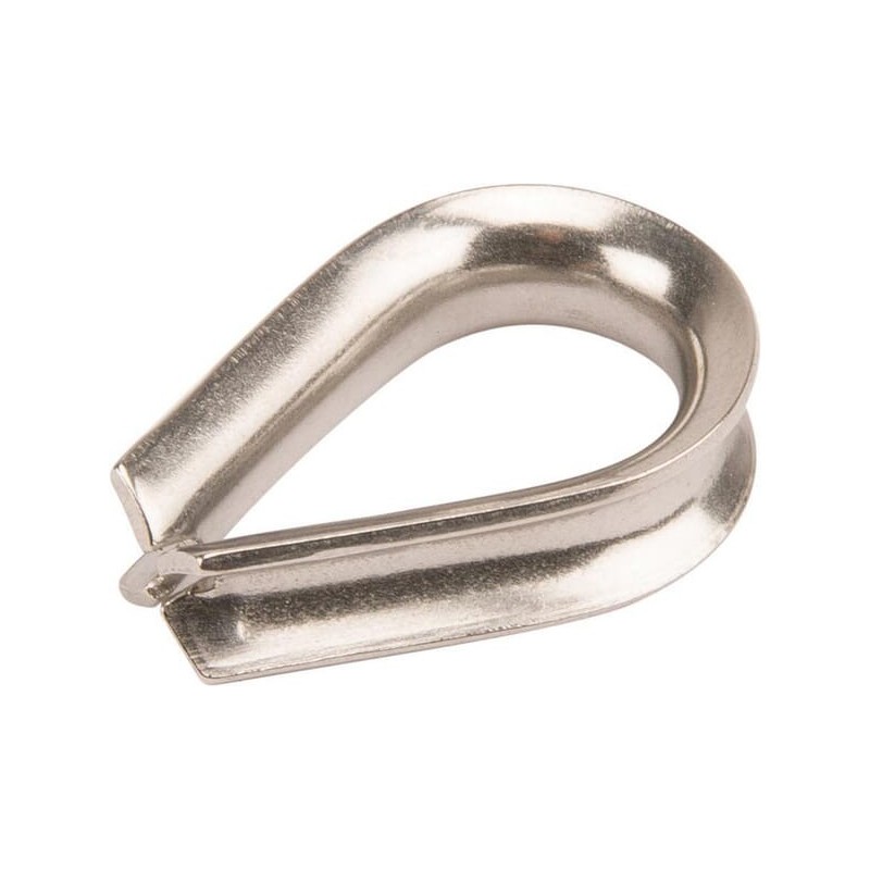Seilkausche V4A 5mm - WT05RVS Seilkausche V4A 5mm - WT05RVS