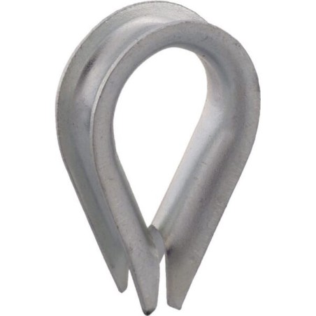Kausza do liny ocynk, 4 mm - WT04