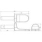 Weld studs 50x12.5 mm - WS3010 Weld studs 50x12.5 mm - WS3010