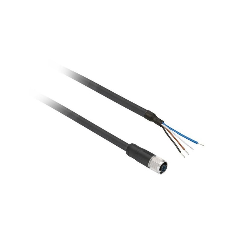 Sensor cable, str.M8.4-pin,5m - XZCP0941L5