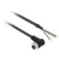 Kabel sens. M12, 4-fazowy, 10m - XZCP1241L10