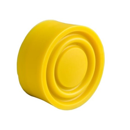 Gummikappe Druckschalter gelb - ZBP015