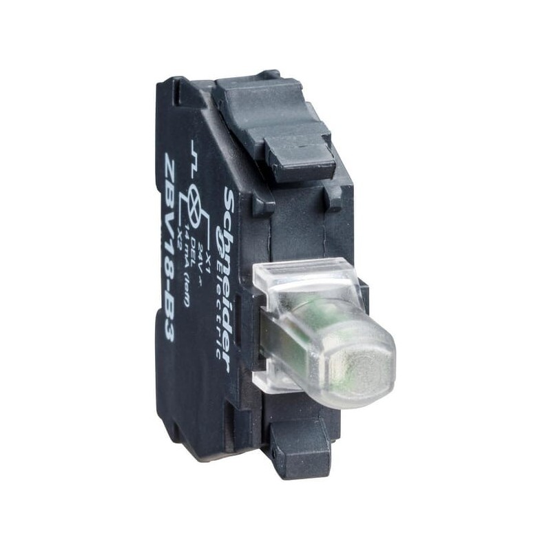 Element LED biały 230V AC - ZBVM1 Element LED biały 230V AC - ZBVM1