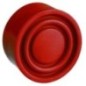 Rubber push button cap red - ZBP014 Rubber push button cap red - ZBP014
