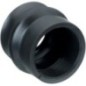 Black dome push button collar - ZBZ28