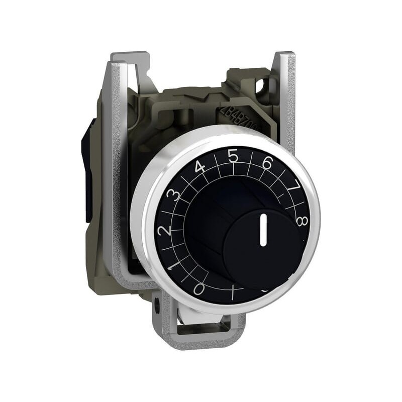Potentiometer knob and base - ZB4BD912