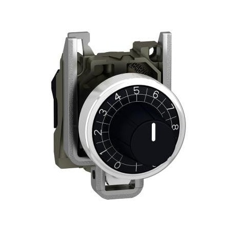 Potentiometer knob and base - ZB4BD912
