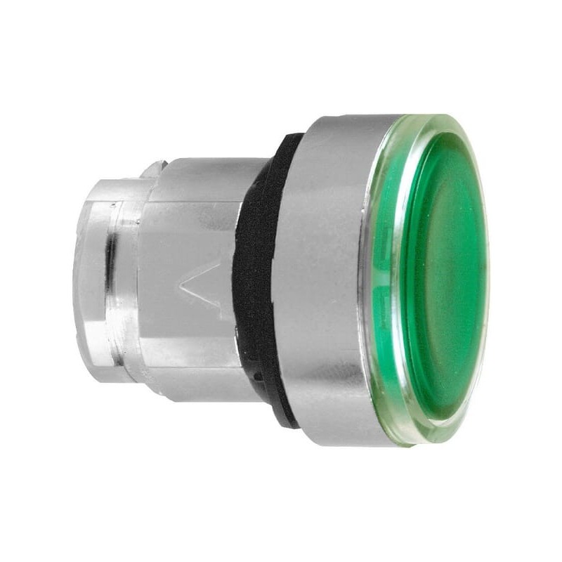 Signal pushbutton, green, lock - ZB4BH033
