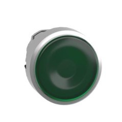 Signal pushbutton, green, lock - ZB4BH033