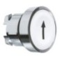 Press button white, arrow - ZB4BA334