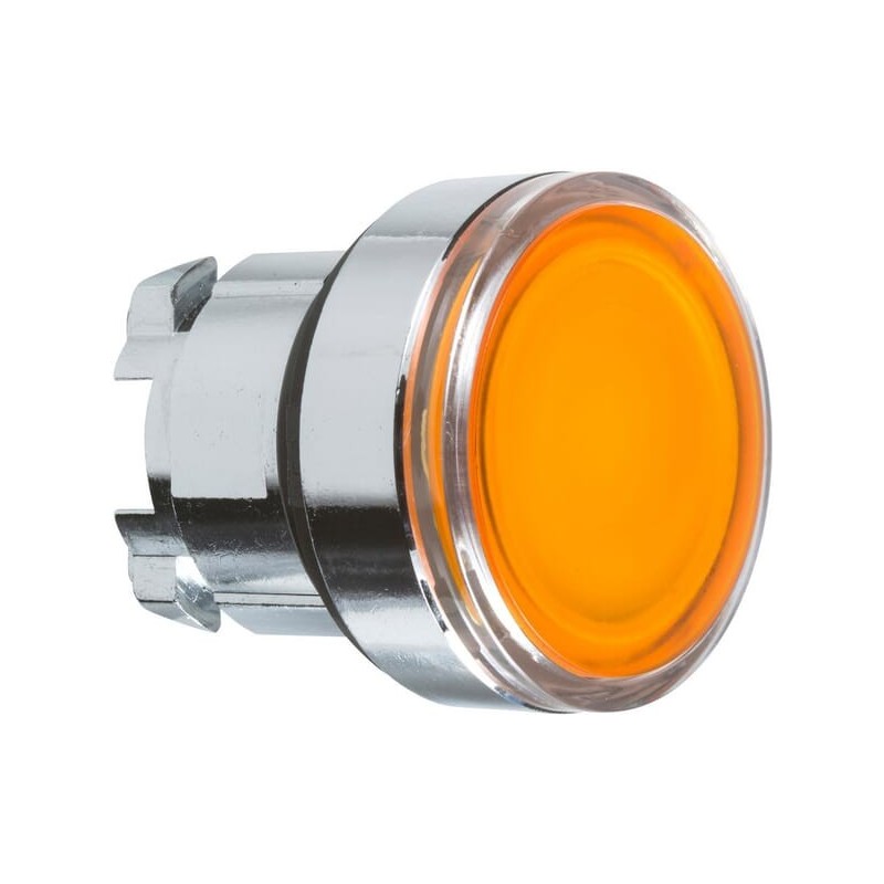 Signal pushbutton, yell, lock - ZB4BH053