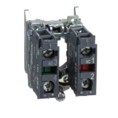 Fixing Adaptor, 1xNO 1xNC - ZB4BZ105