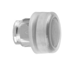 Rubber press button black - ZB4BP2