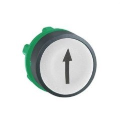 Press button white, arrow - ZB5AA334